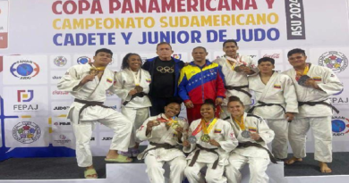 Judocas venezolanos destacan participación en Copa Panamericana de Paraguay