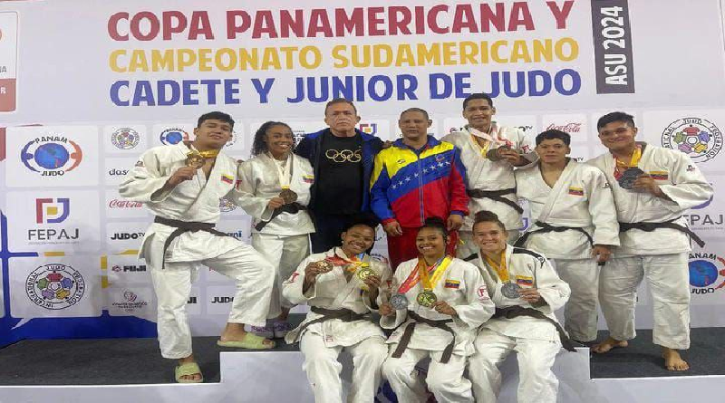 Judocas venezolanos destacan participación en Copa Panamericana de Paraguay