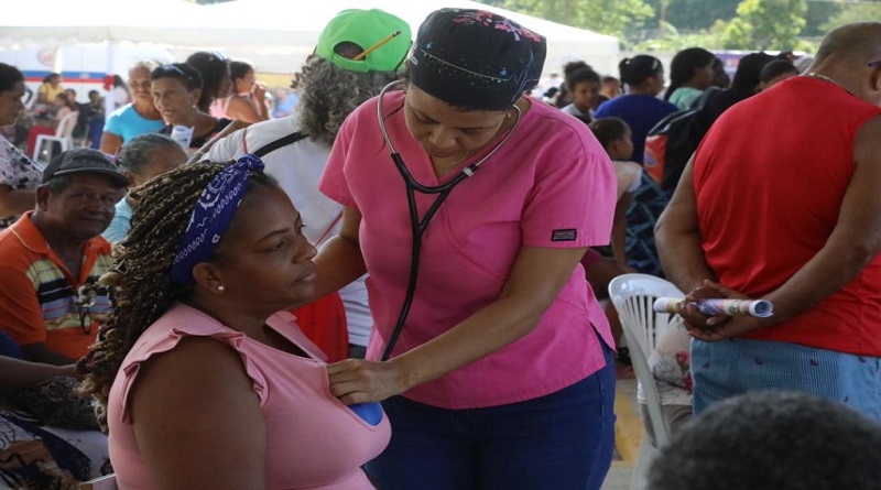 Jornada de atención de la GMVM benefició a pobladores de Choroní