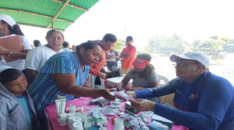 Jornada de atención social favoreció a indígenas en Puente Morichal en Monagas