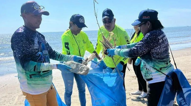 Más de 10 toneladas de desechos fueron recolectadas para preservar las playas