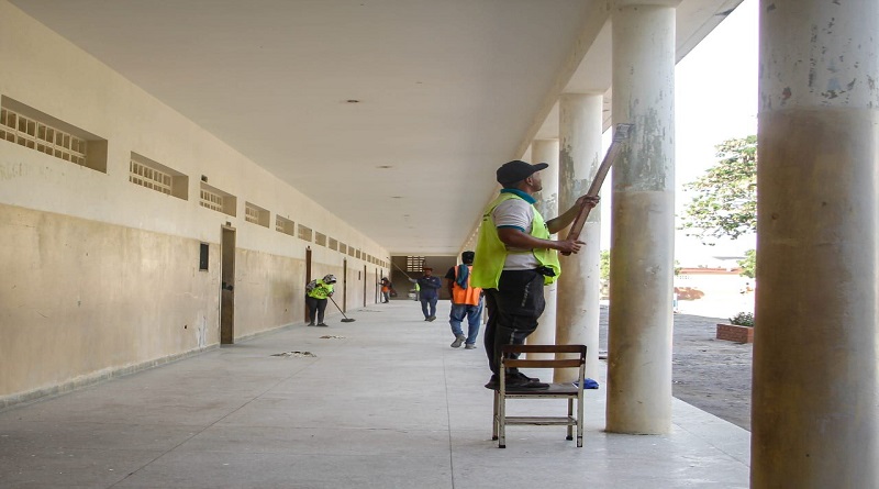 Rehabilitan Liceo "Mariano Talavera" en Carirubana