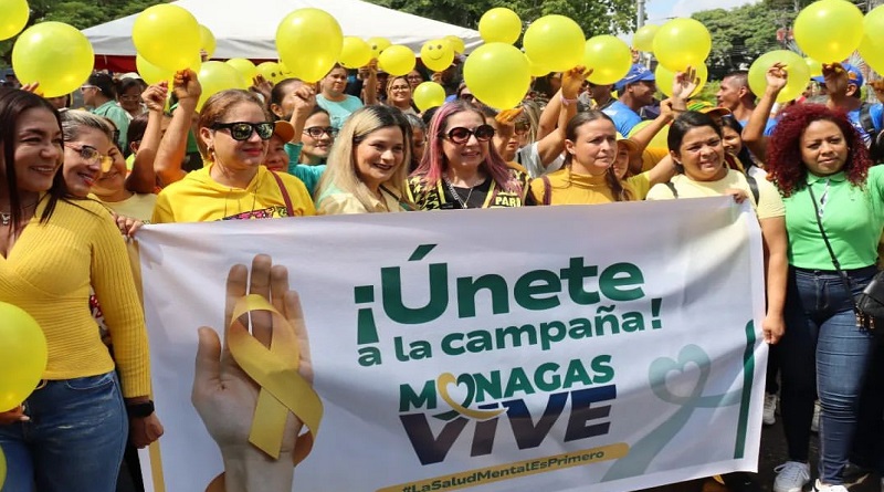 Inicia la campaña “Monagas Vive” para promover la Salud Mental