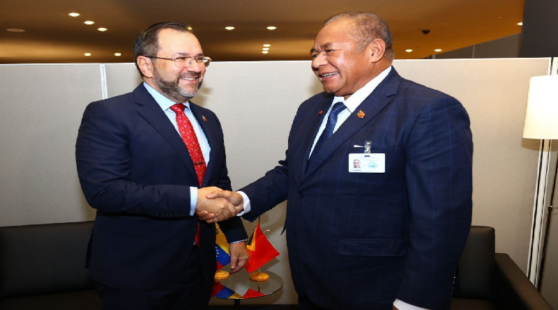 Canciller Gil afianza relaciones estratégicas con Sudáfrica y Timor Oriental