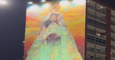Mural religioso más alto de Venezuela está en el estado Anzoátegui