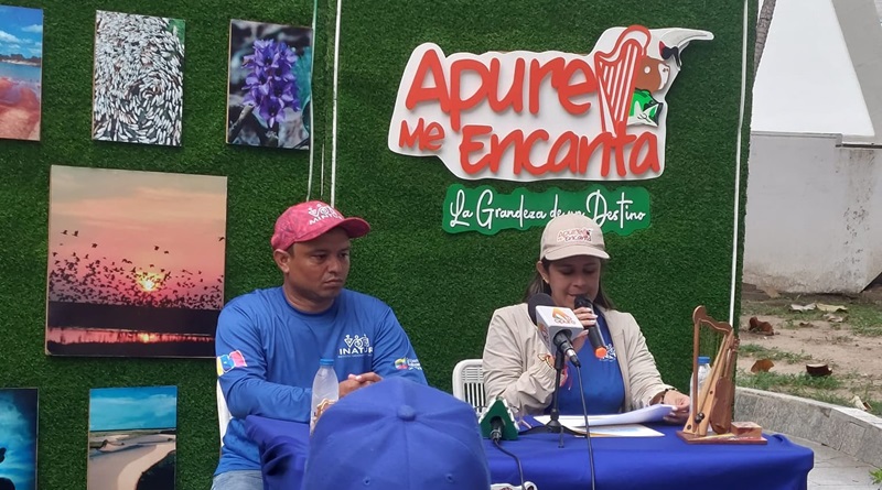 Inatur desarrollará circuitos turísticos en Apure hasta el 27-S