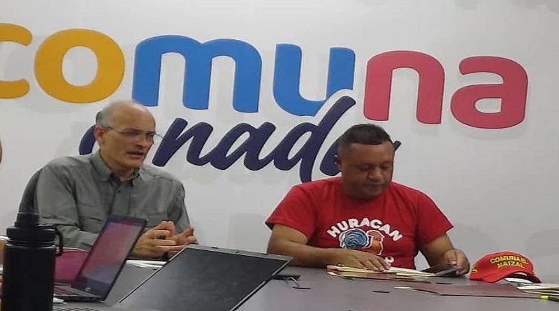 Realizan encuentro con las comunas para Gran Congreso del Bloque Histórico