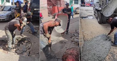 Escuadrón Caza Hueco realiza correcciones viales en Caracas