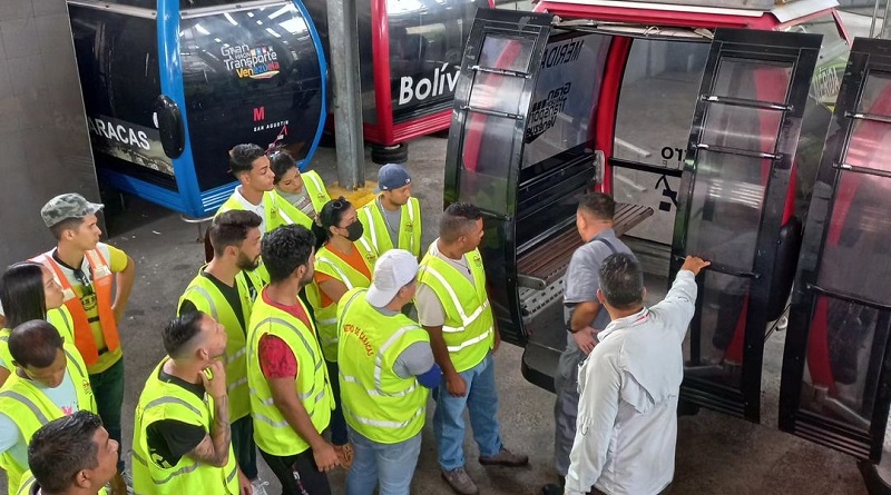 Metro de Caracas y Sistema por Cables entrenan nuevos Técnicos