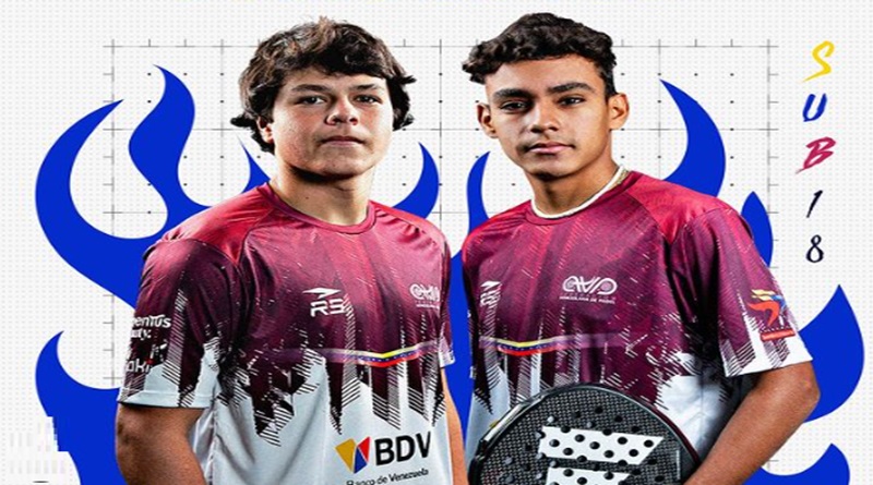Venezuela campeón de América en Pádel en categoría sub-18