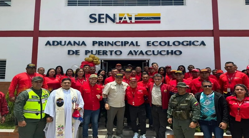 SENIAT inaugura aduana principal ecológica en Puerto Ayacucho