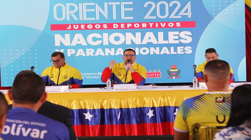 Más de 10 mil atletas competirán Juegos Nacionales y Paranacionales Oriente 2024