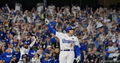 Grand slam de Dodgers deja en el terreno a Yanquis en primero de la Serie Mundial