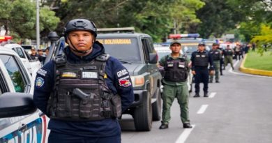 Despliegan dispositivo de seguridad en municipio Naguanagua