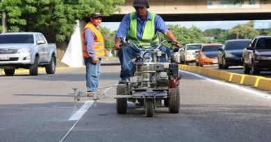 Ejecutan plan de modernización vial en avenidas del municipio Girardot