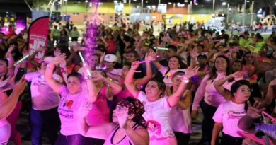 la Gran Misión Venezuela Mujer (GMVM) efectuó la Gran Bailoterapia en honor al Día Internacional de la lucha contra el Cáncer de Mama