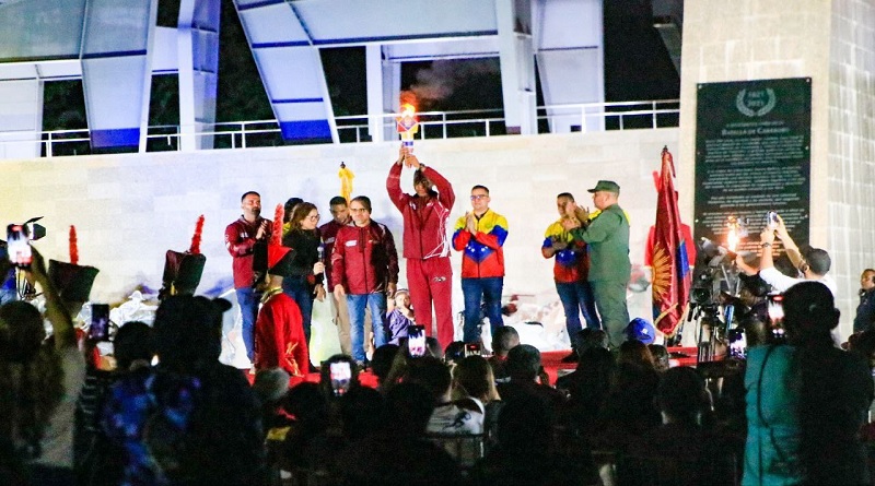 Realizan Ceremonia de Encendido oficial de los XXI Juegos Deportivos Nacionales