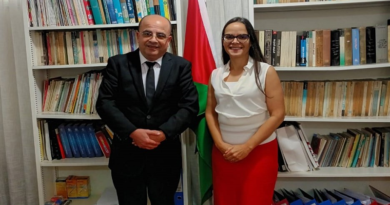 Embajadora en Angola estrecha lazos diplomáticos con Palestina y Argelia