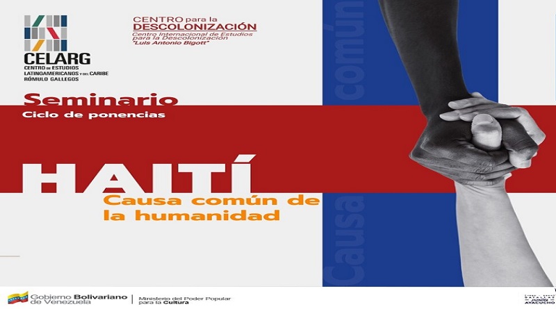 CELARG presenta ciclo de seminarios Haití