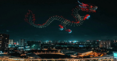 Ciudad china bate récord por su show con más de 10 mil drones