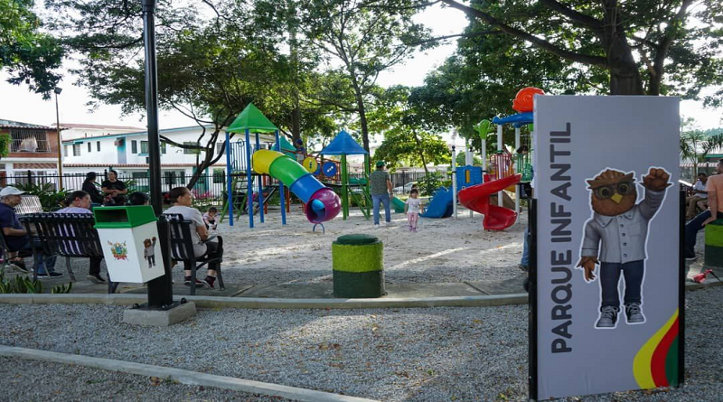 Recuperan integralmente Parque Generalísimo Francisco de Miranda en Valencia