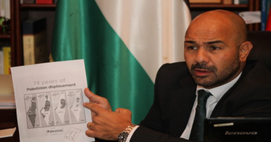 Embajador de Palestina: Alzamos la voz contra la cultura de impunidad israelí