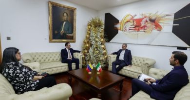 Caracas y Teherán refuerzan lucha por la autodeterminación de Medio Oriente