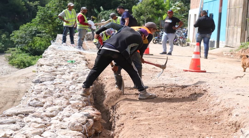 Reparación de falla de borde en Las Tejerias registra 75% de avance