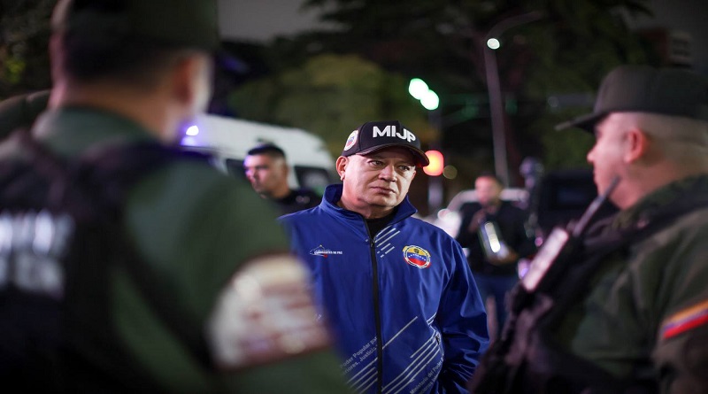 Ministro Cabello ordena vigilancia desde la Panamericana hasta los Teques