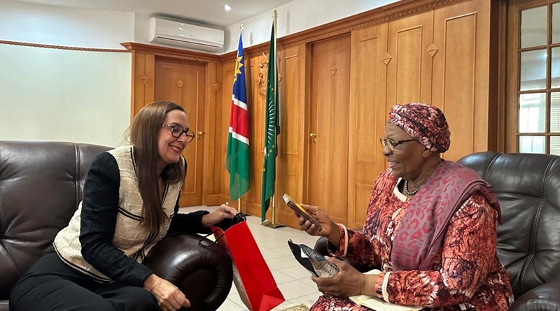 Vicepresidenta Namibia felicita a Venezuela por victoria del presidente Maduro