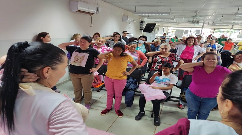 Hospital Materno Infantil en Barinas se une a la campaña del "Mes Rosa"