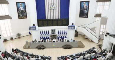 Parlamento nicaragüense pide al Gobierno sandinista romper relaciones con Israel