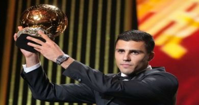 Español Rodrigo Hernández se lleva el Balón de Oro 2024