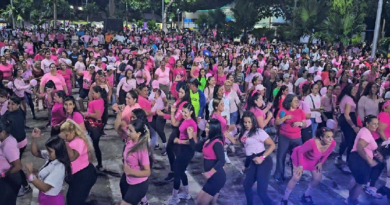 Guasipati despide el mes rosa con variedad de actividades recreativas