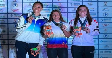 Venezuela conquista tercera posición en Suramericano de Natación en Cali