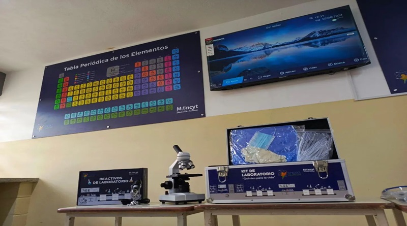 Nuevas Aulas de Ciencias son instaladas en el estado Lara