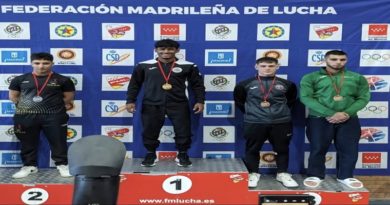 Venezolano Anderson Montero se corona campeón de Lucha en Madrid