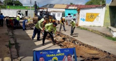 Recuperan principales vías del municipio Mauroa de Falcón