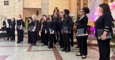 Coristas despliegan talentos para 1º Festival de la Iglesia Santa Rosa de Lima