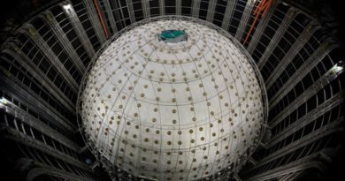 China construye mayor detector de neutrinos en el mundo