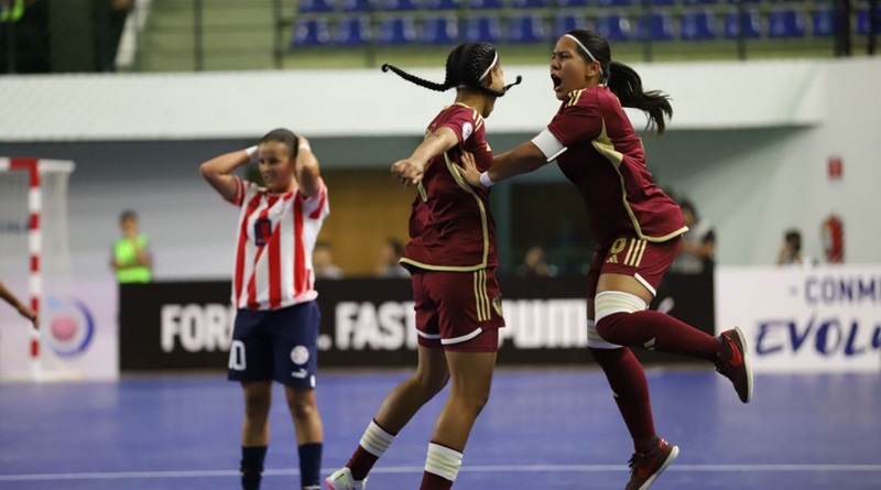 Venezuela debutó con empate ante Paraguay en copa de Futsal femenina