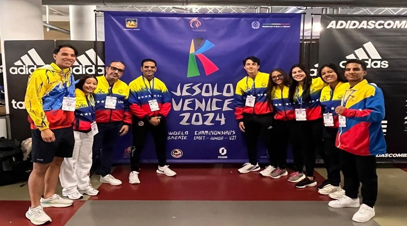 Venezuela en el top 10 del Mundial Juvenil de karate