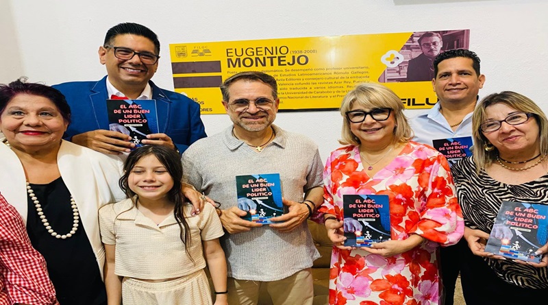 Libro "El ABC de un buen líder político" fue bautizado en la Filuc 2024
