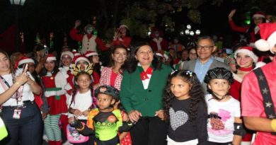 cendido de luces en las plazas Bolívar del país dan inicio a la Navidad
