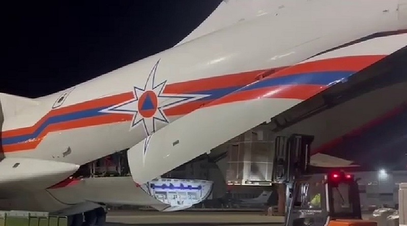 Rusia envía 33 toneladas de ayuda humanitaria al Líbano