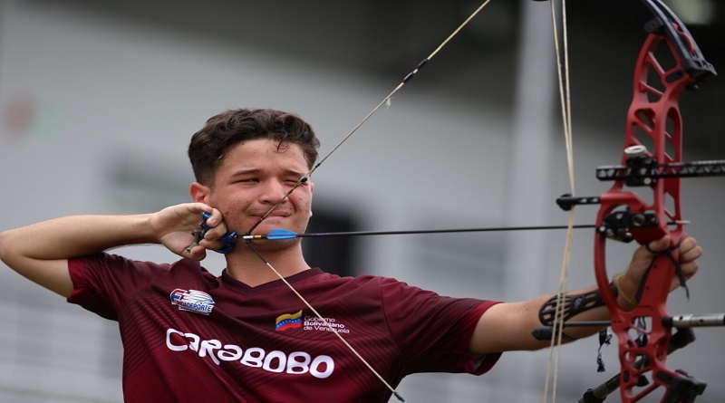 Carabobo dominó el tiro con arco en los JDNP Oriente 2024