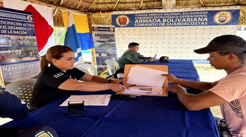 Pescadores de Falcón reciben jornada de permisología para la pesca con arpón