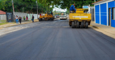 Inspeccionan avances del Plan Comunal de asfaltado en El Tigre, Anzoátegui