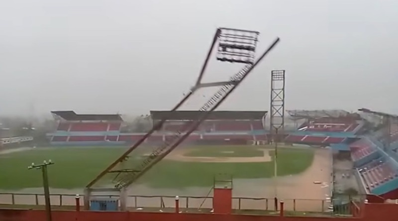 Huracán Rafael daña infraestructura en provincia cubana Artemisa