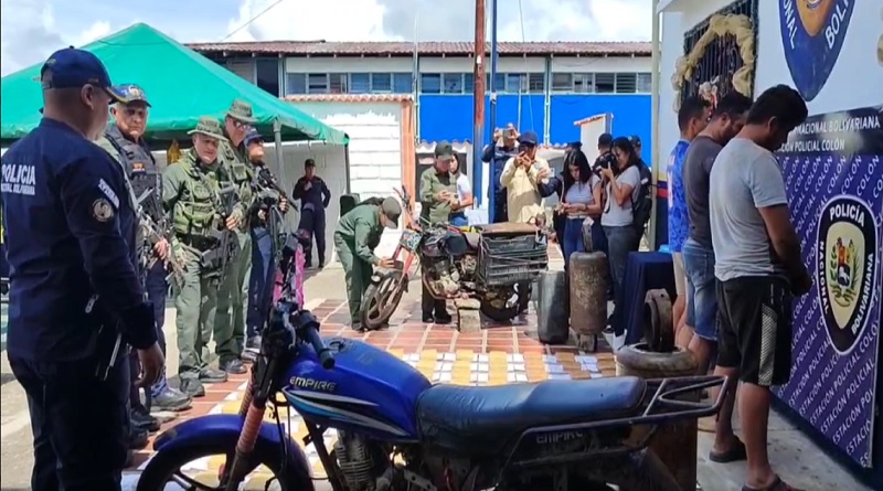 Detienen a personas por transportar envoltorios de sustancias ilícitas en Táchira